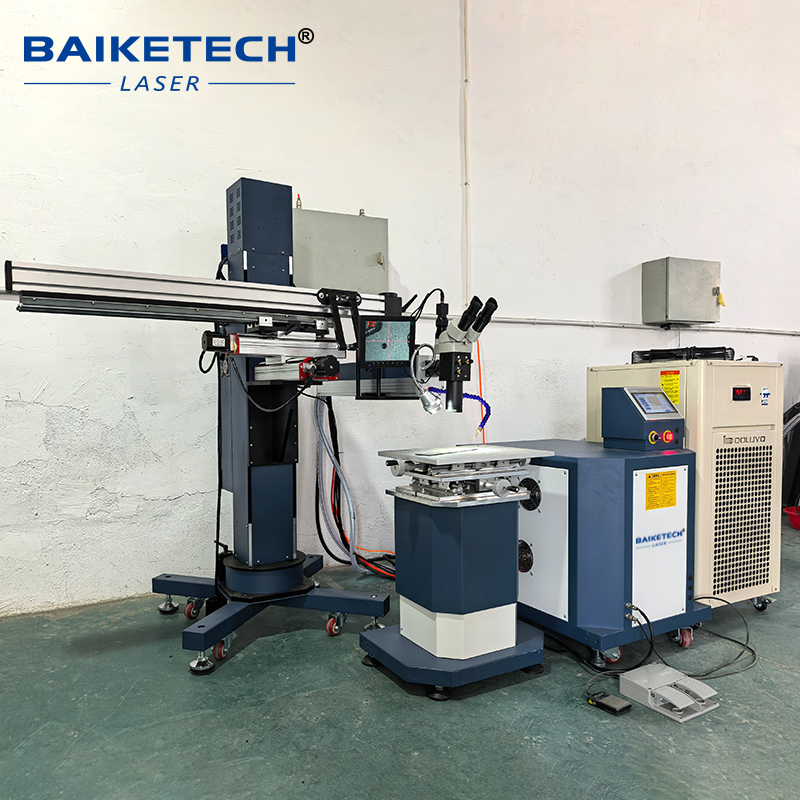 TH-WY200P【FOB】YAG Laser Cantilever Welding Machine with Automatic Lifting Platform