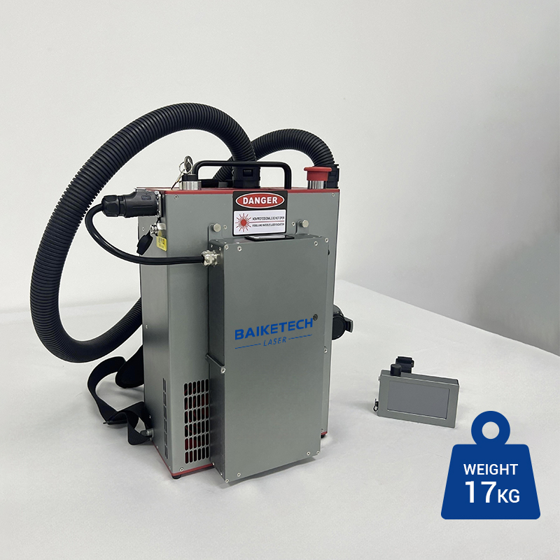 TH-FLC300MC-5 JPT【FOB】Pulse Laser Rust Cleaning Machine Backpack