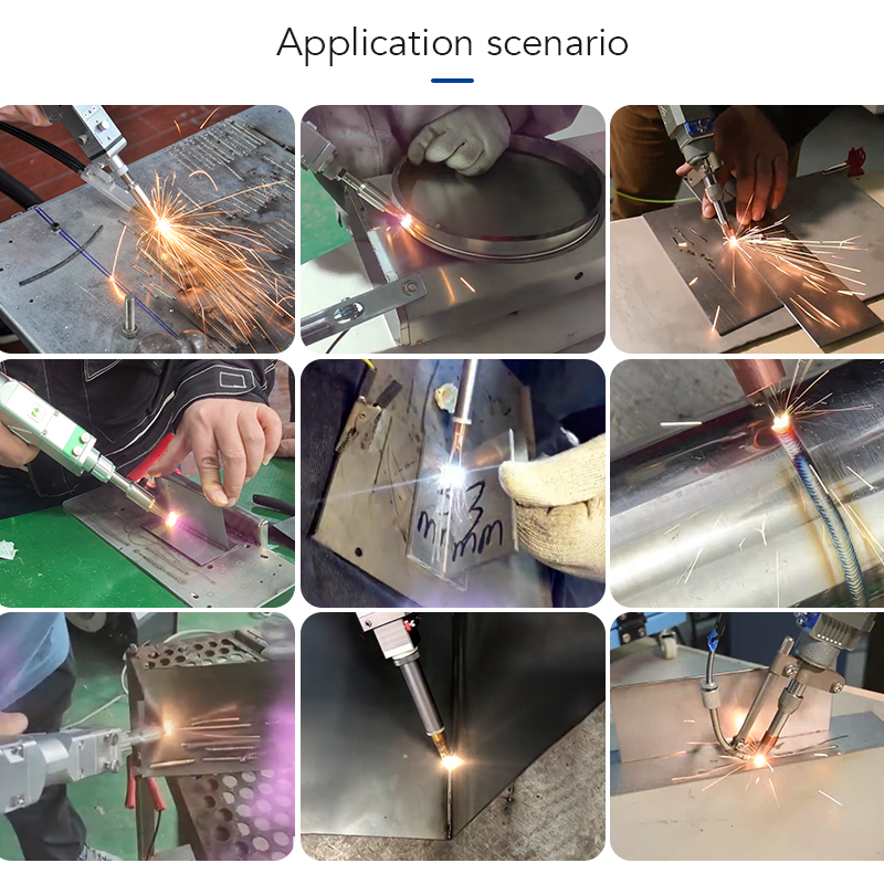 BH02K【FOB】FIBER LASER WELDING HEAD 4-in-1 Welding Gun