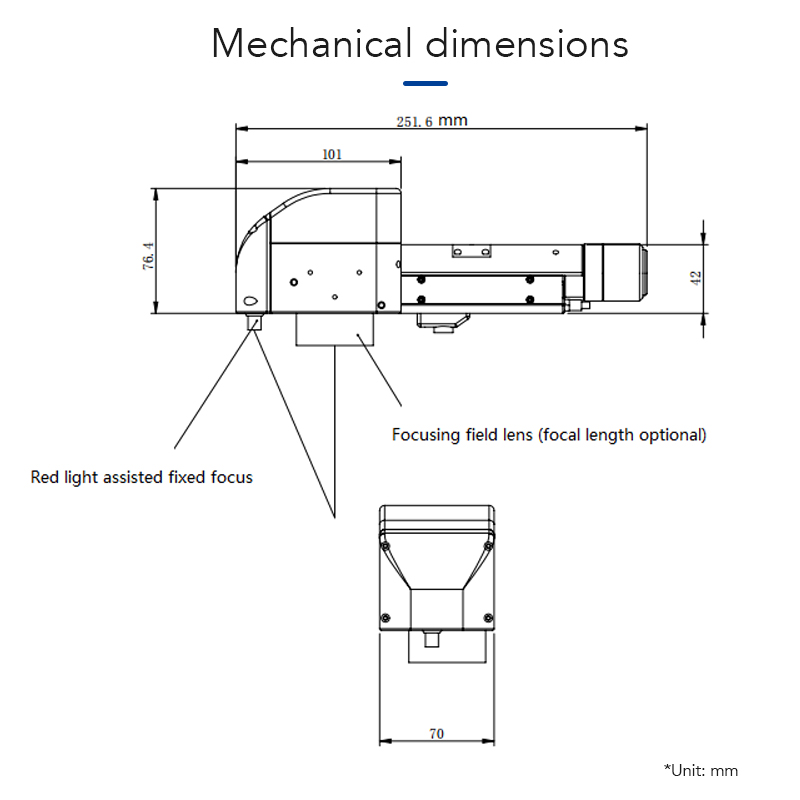 DHCC2000【FOB】Handheld Laser Cleaning Head for 2000watt Lasers