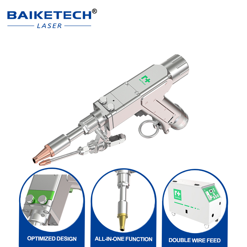 BH03K【FOB】FIBER LASER WELDING HEAD 4-in-1 Welding Gun