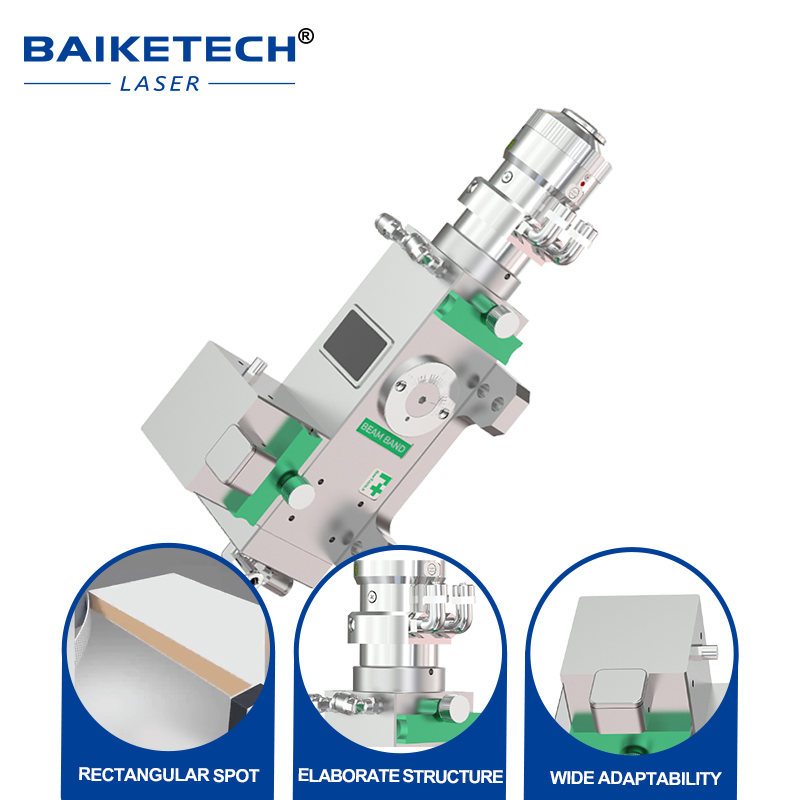 AK090-4FA【FOB】Fixed Rectangular Spot Edge Banding Head with 4KW Power Level High Stability Laser Equipment Parts