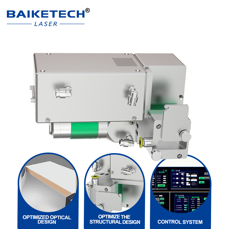 BF340-3F【FOB】Single-galvanometer Laser Edge Banding Head 3KW Power Level Equipped with a Standard OBH Interface