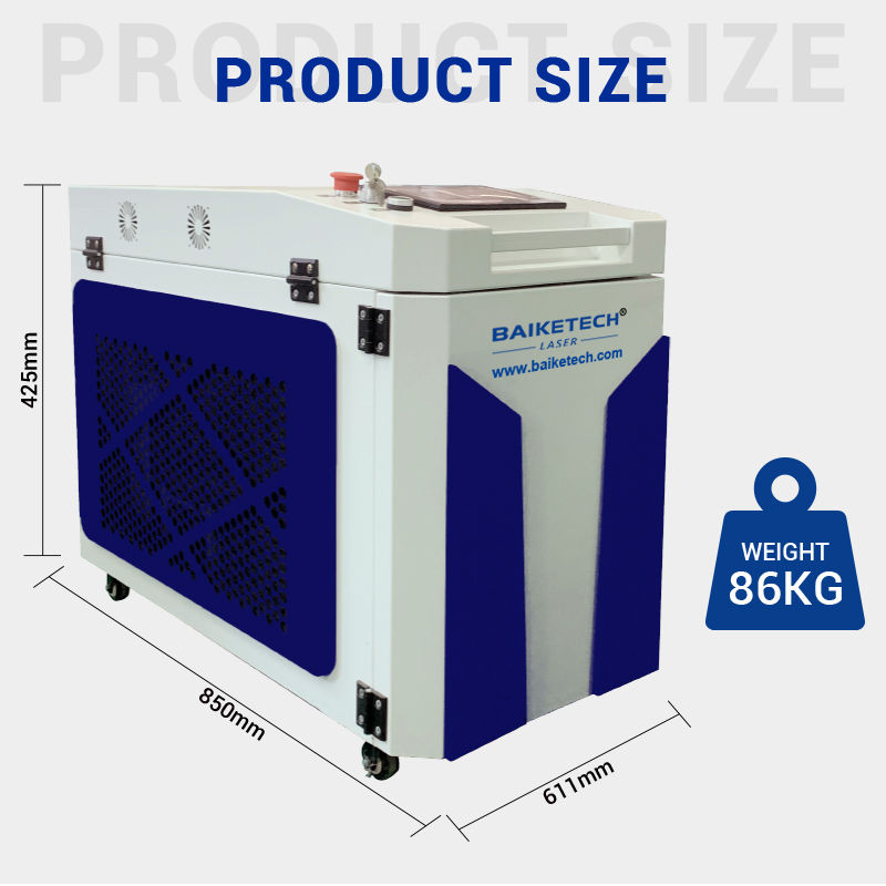 TH-HW1500T BWT+Huanli【FOB】4 in 1 Handheld Laser Welding Machine