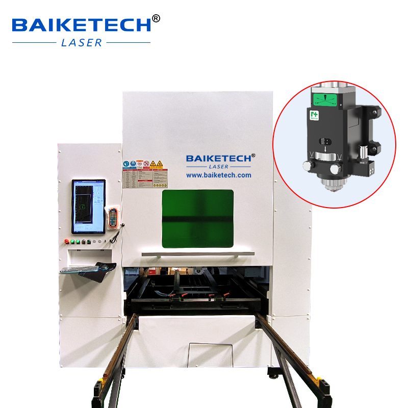 TH-8080L-1500XC【FOB】Fully Enclosed Precision Laser Cutter Stainless Steel Copper Silicon Steel Sapphire Ceramic Cutting Equipment