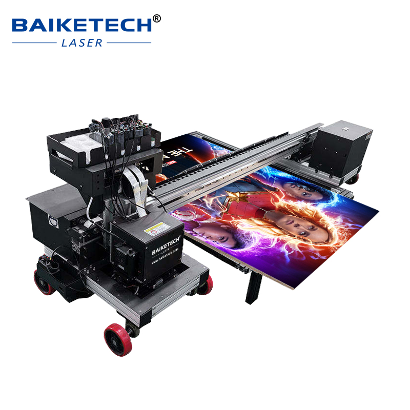 TH-D1600WX-5Plus【FOB】Customizable 5m Track UV Floor Printer Auto Ink Maintenance System Parking Lot Ground Printing Machine