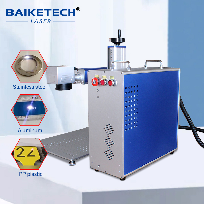 TH-400Pro 20W【FOB】Split Type Fiber Laser Marking Machine Long Distance Fiber Transmission Industrial Metal Engraving Equipment