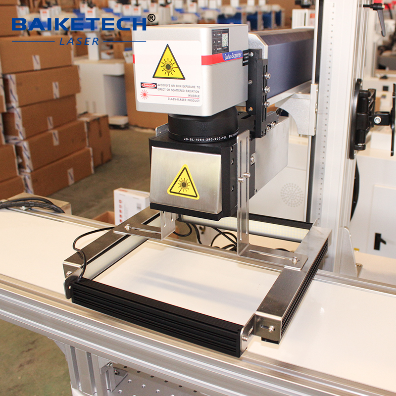 TH-400Plus-Ⅲ【FOB】Automatic Assembly Line Visual Positioning Fiber Laser Marking Machine Unmanned Conveyor Laser Engraving Equipment For Mass Batch Production