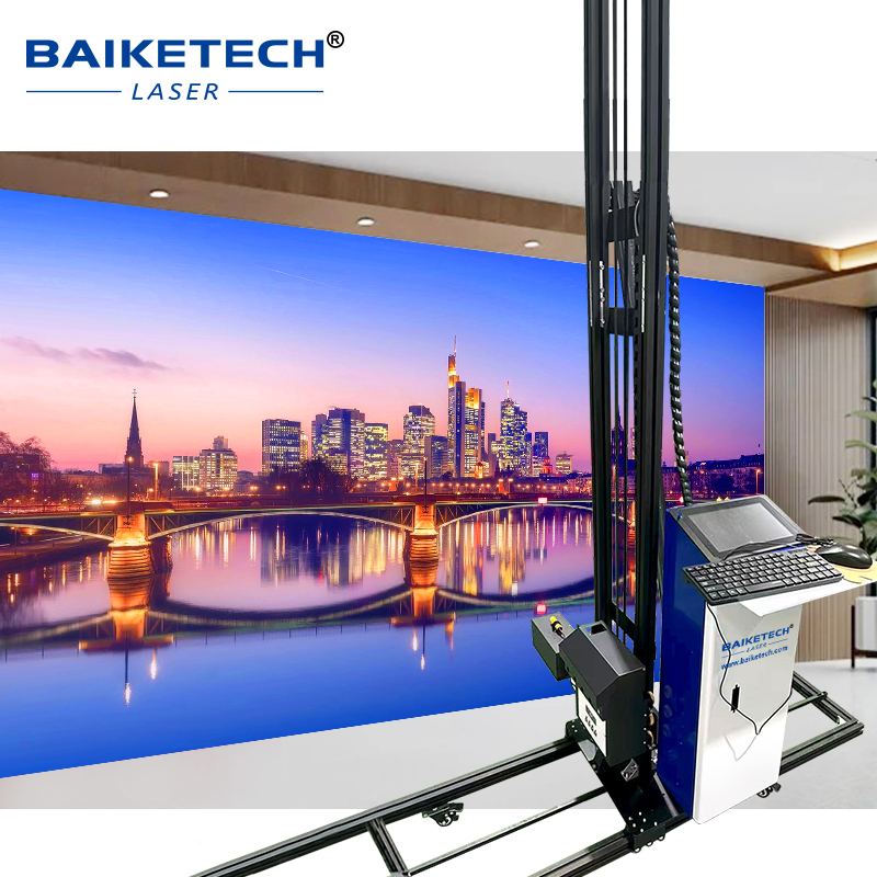 TH-UP1400XL Plus【FOB】Industrial 4M Height Wall Printer High Definition UV Inkjet for Large Murals Indoor and Outdoor Decoration