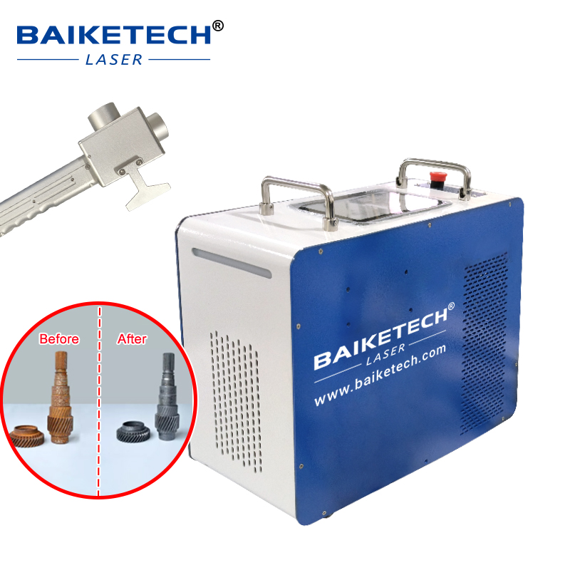 TH-FLC100X JPT【FOB】NEW 200W JPT Pulsed Laser Cleaning Machine For Remove Rust Oil Paint Metal Wood Laser Cleaner