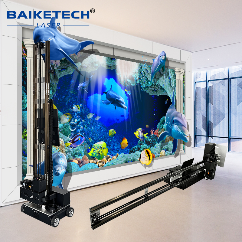 TH-UP200XS【FOB】2-in-1 Vertical and Horizontal UV Printer for Wall and Floor Printing