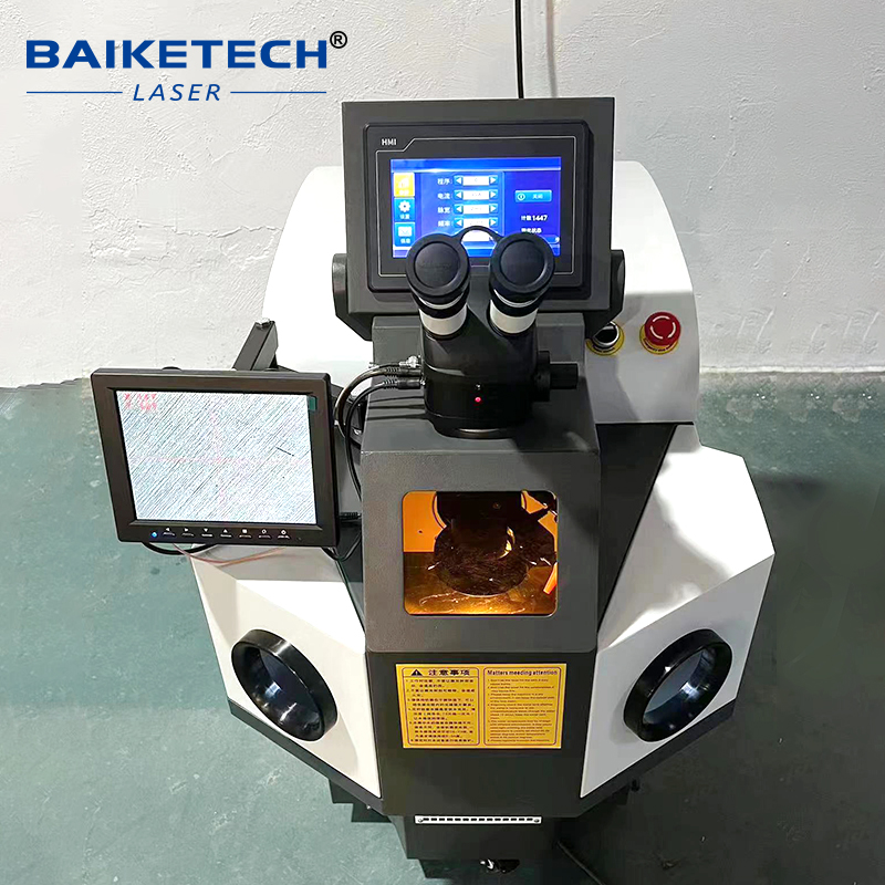 TH-YJW200C【FOB】YAG Vertical Jewelry Laser Welding Machine for Spot Welding