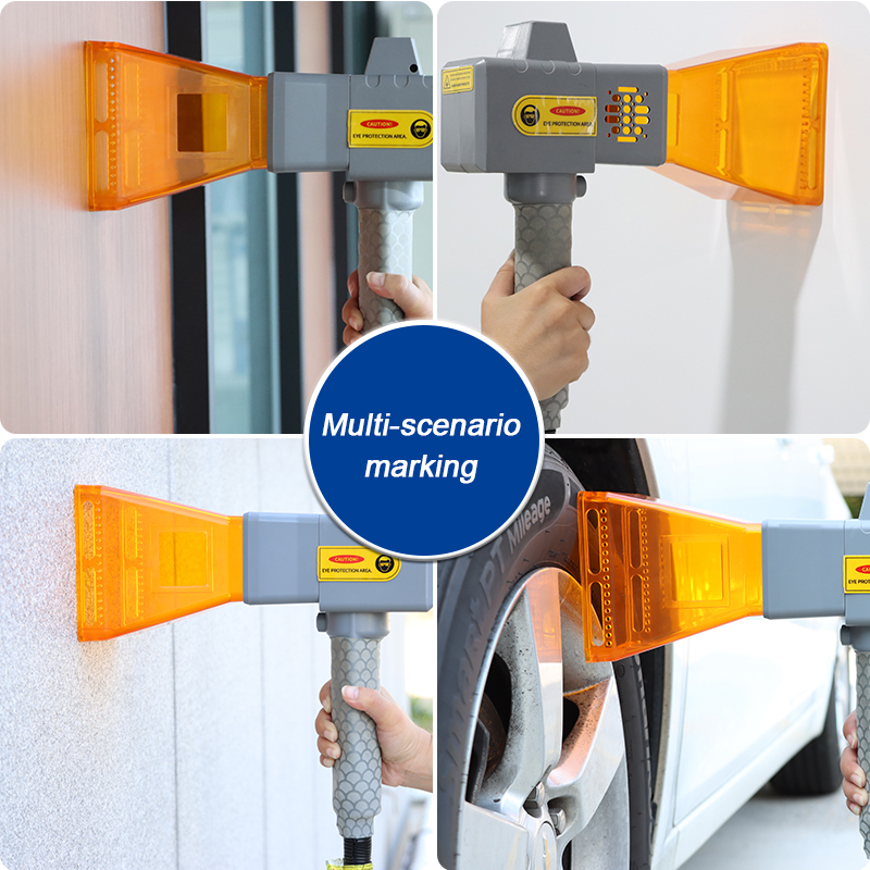 NEW TH-600S 20W【FOB】Handheld Portable Mini Fiber Laser Marking Machine