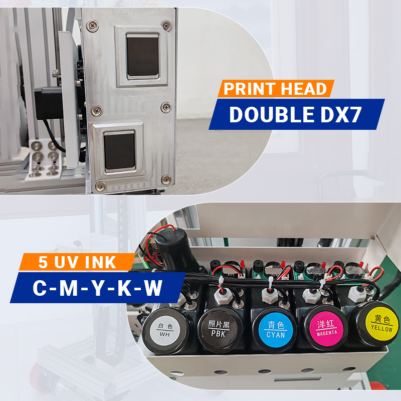 TH-GP700XP【FOB】2 in 1 3D UV Wall and Floor Inkjet Printing Machine