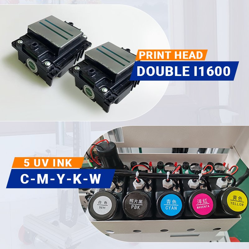 TH-GP1600XP【FOB】2 in 1 3D UV Wall and Floor Inkjet Printing Machine