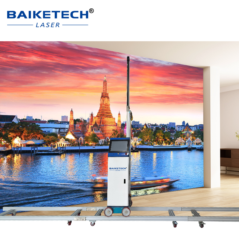 TH-GW64S【FOB】3D Art Wall Background Ink Vertical UV Drawing Printer Painting Machines for Glass Mural Wood Paper