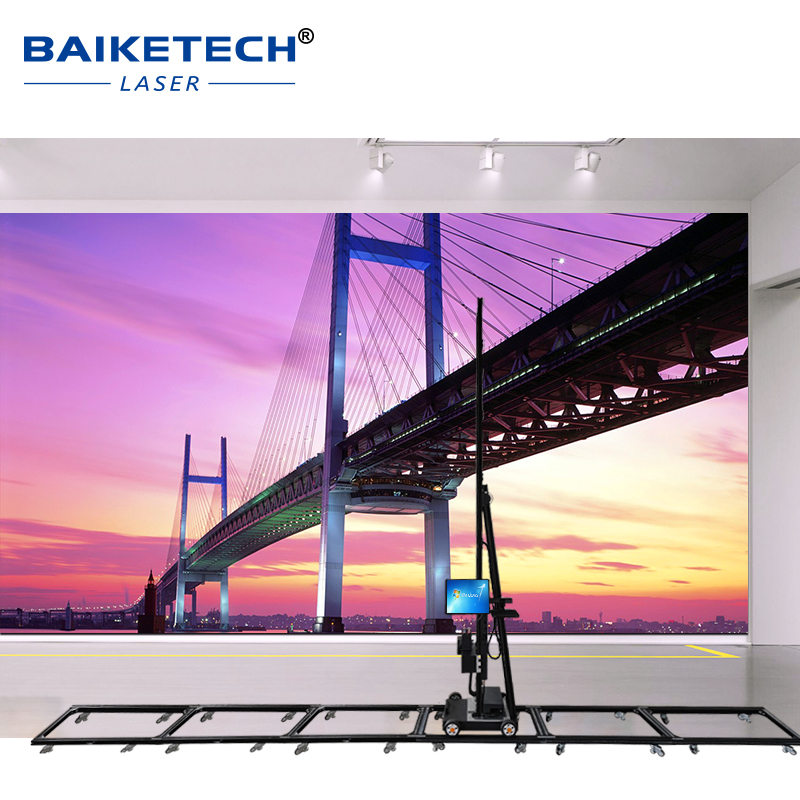 TH-UP1600P Plus【FOB】Solvent Ink Wall Printing Machine with High Resolution for TV Wall Decor