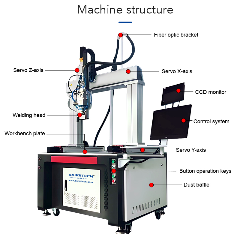 TH-PH1000S【FOB】Gantry Type Laser Welding Machine Aluminum Welding Automatic Equipment