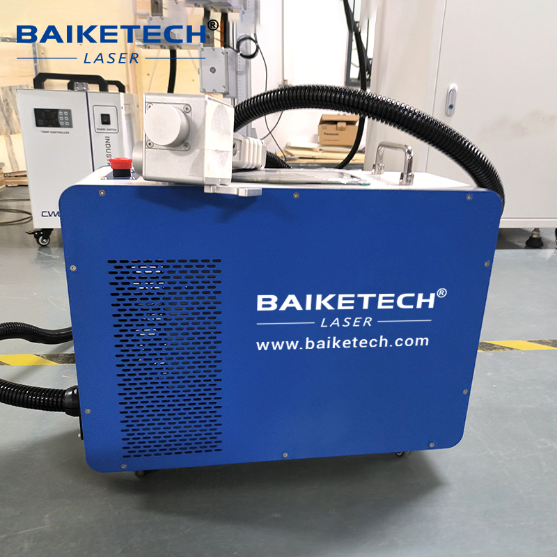 TH-FLC100X JPT【FOB】NEW 200W JPT Pulsed Laser Cleaning Machine For Remove Rust Oil Paint Metal Wood Laser Cleaner