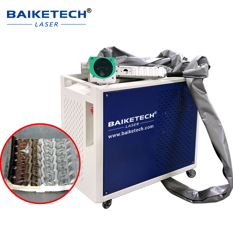 TH-FLC100XT【FOB】100W Handheld Mopa Pulse Fiber Laser Cleaning Machine For Metal Wood surface cleaning Rust Painting Removal Paint Removal