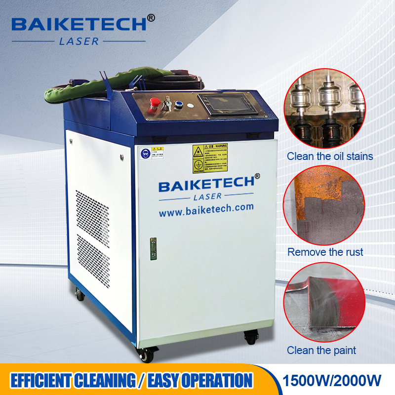 TH-FL3000E【FOB】High Quality Fiber Laser Cleaning Machine for Metal Surface Removal