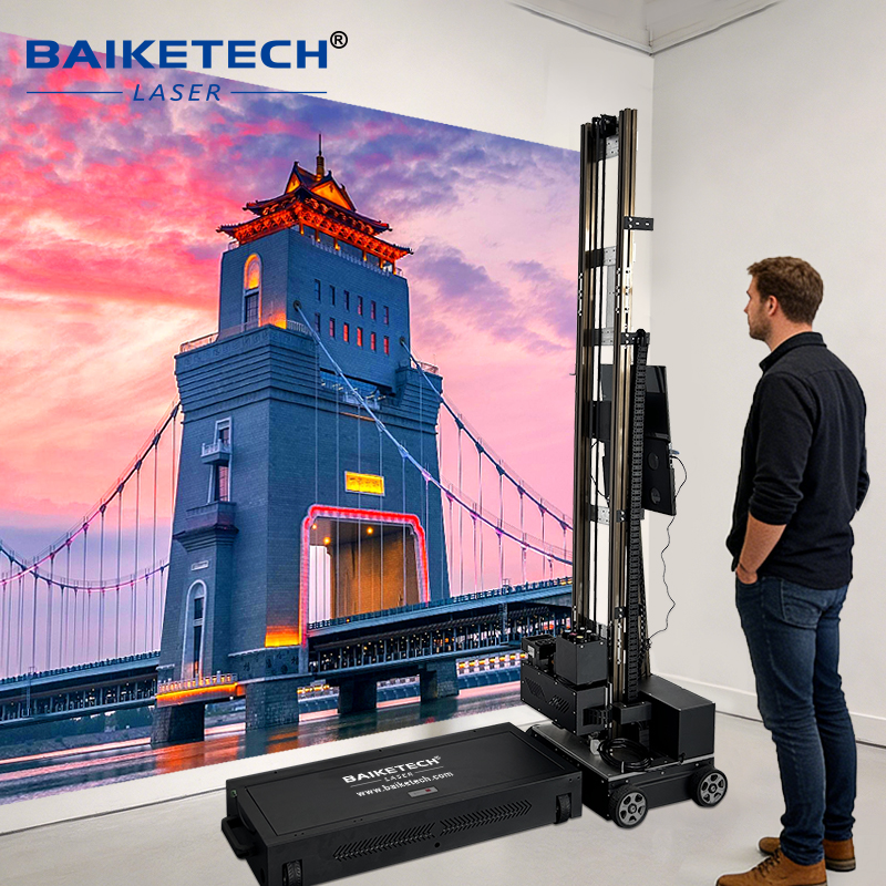 TH-UP200XS【FOB】2-in-1 Vertical and Horizontal UV Printer for Wall and Floor Printing