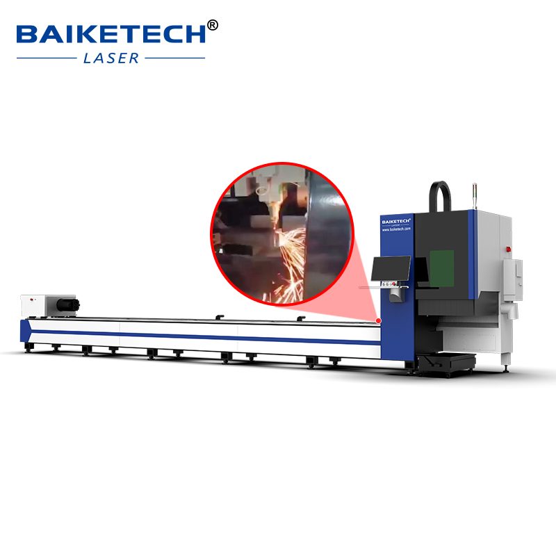 TH-T6016-1500W【FOB】1500W MAX Fiber Laser Pipe Cutting Machine for Round Square Angle Channel Steel Tube Efficient Metal Pipe Cutter