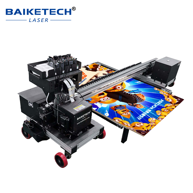 TH-D1600WX-3Plus【FOB】3m Wide UV Floor Inkjet Printer Dual Piezo Printhead Fast Dry Long Lasting Road Space Printing Equipment