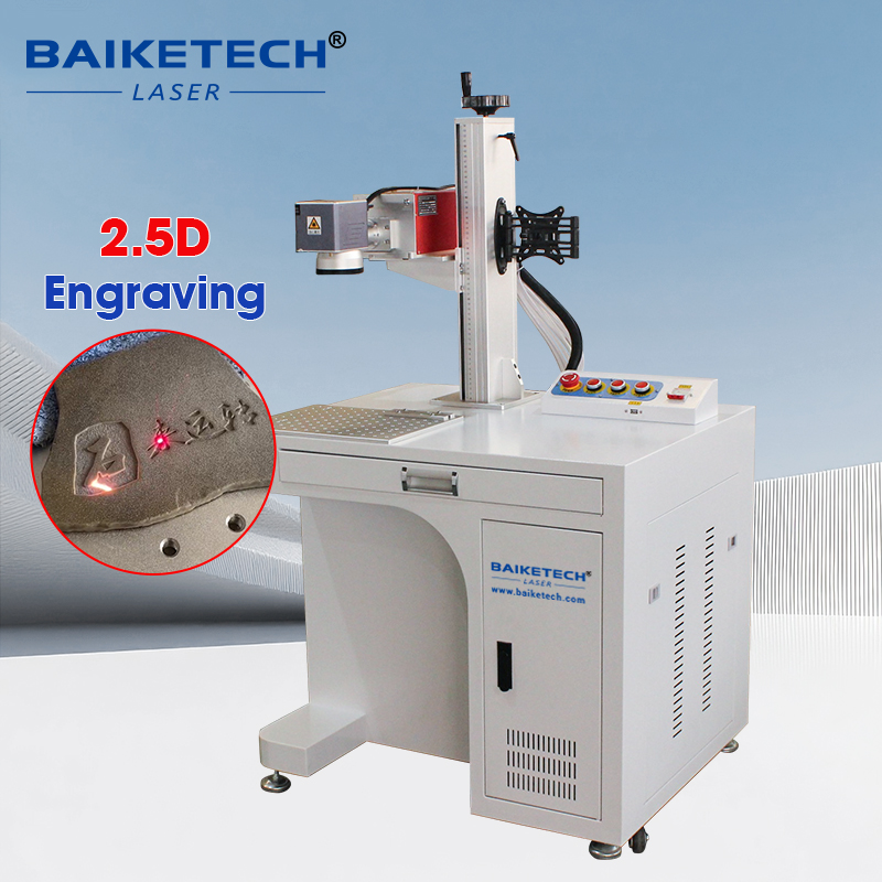 UVM-3M 2.5D【FOB】2.5D 355nm UV Laser Marking Machine Cold Laser Engraver 3D Relief Embossing Engraving for PCB Plastic Glass Silicone