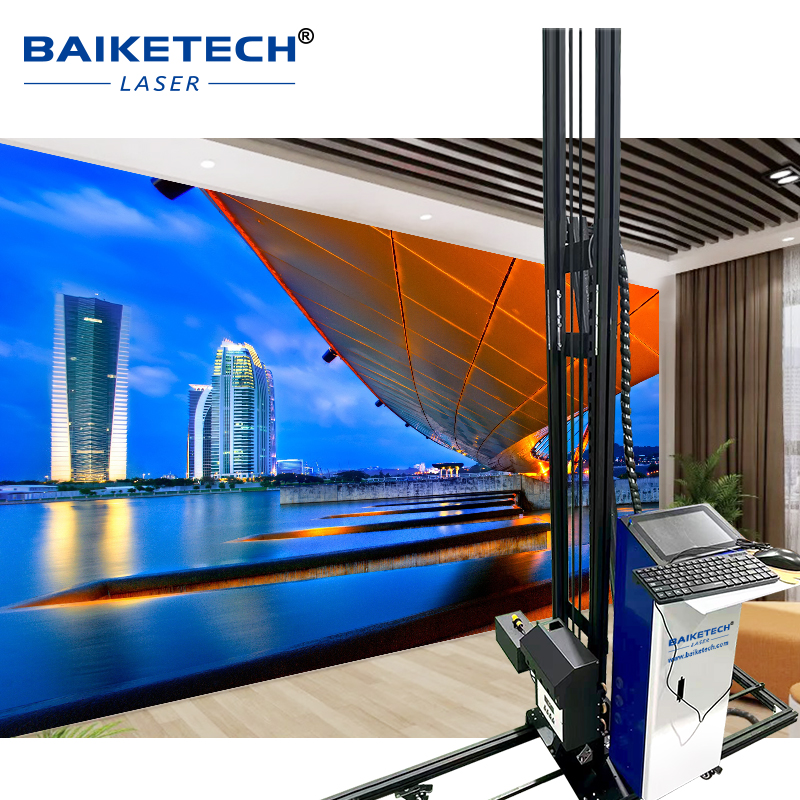 TH-UP1400XL Plus【FOB】Industrial 4M Height Wall Printer High Definition UV Inkjet for Large Murals Indoor and Outdoor Decoration