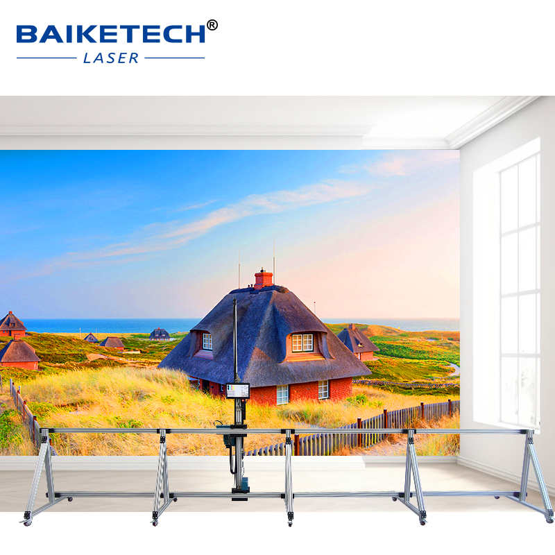 TH-TW32A【FOB】AI High Accuracy 2-in-1 Wall and Floor Printer with Automation Controlling System