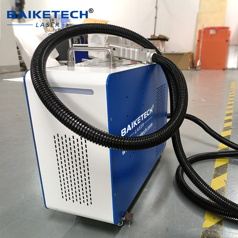 TH-FLC100X JPT【FOB】NEW 200W JPT Pulsed Laser Cleaning Machine For Remove Rust Oil Paint Metal Wood Laser Cleaner