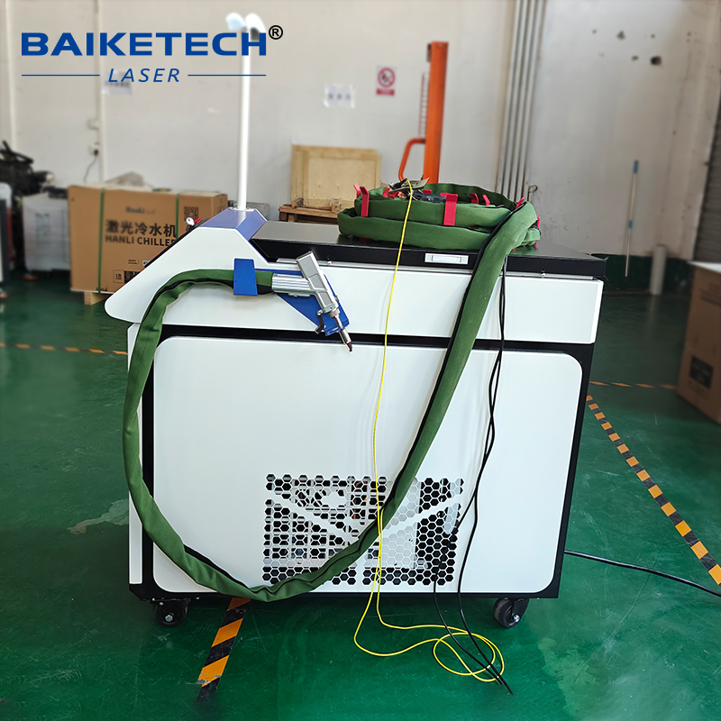 TH-FL1500SL【FOB】High Efficiency CW Laser Cleaning Machine for Metal Processing