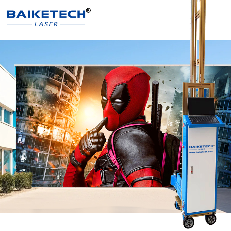 TH-UP1400TQ【FOB】3D Vertical Wall Inkjet Printer Direct to Wall Printing on Brick Glass Wood and Concrete