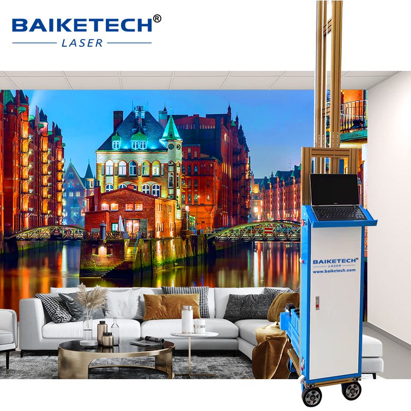 TH-UP3200TQ【FOB】Vertical UV Wall Printer Professional Inkjet System for Stunning Wall Murals and Decor