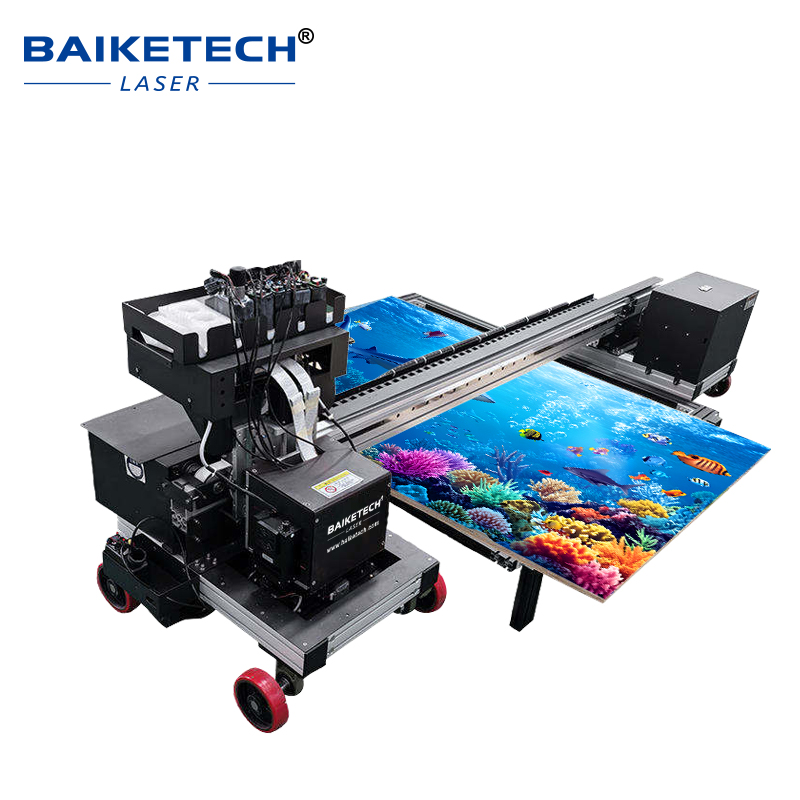TH-D200WX-4Plus【FOB】High Precision UV Ground Printing Machine Piezoelectric DX10 Dual Head 1440dpi HD Print Auto Ink Moist Clean System Waterproof Scratch Resistant Print