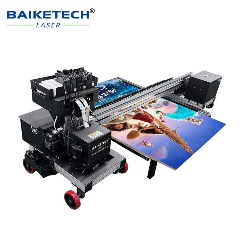 TH-D1600WX-3Plus【FOB】3m Wide UV Floor Inkjet Printer Dual Piezo Printhead Fast Dry Long Lasting Road Space Printing Equipment