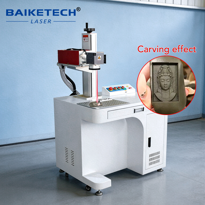 UVM-3M 2.5D【FOB】2.5D 355nm UV Laser Marking Machine Cold Laser Engraver 3D Relief Embossing Engraving for PCB Plastic Glass Silicone