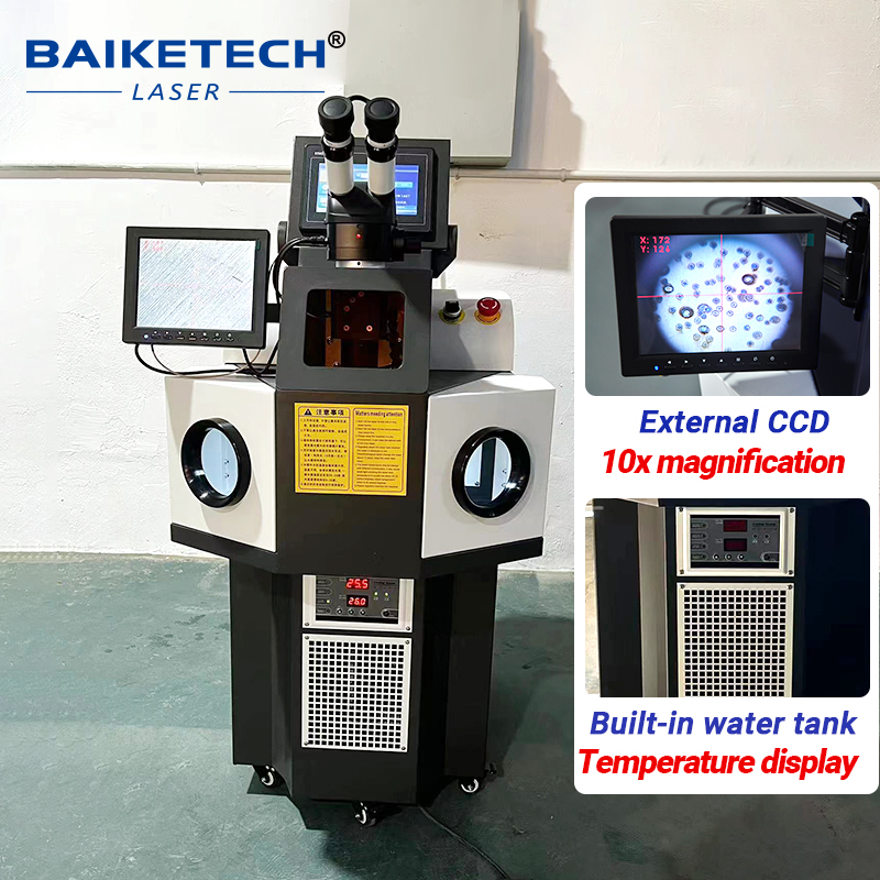 TH-YJW200C【FOB】YAG Vertical Jewelry Laser Welding Machine for Spot Welding