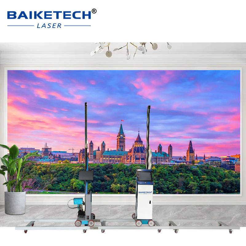 TH-GW64【FOB】3D Art Wall Background Ink Vertical UV Drawing Printer Painting Machines for Glass Mural Wood Paper