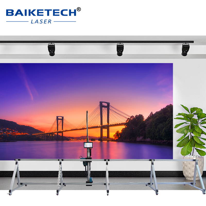 TH-UV64T【FOB】 2-in-1 Wall and Floor Painting Machine for Graffiti with AI Intelligent Printing System