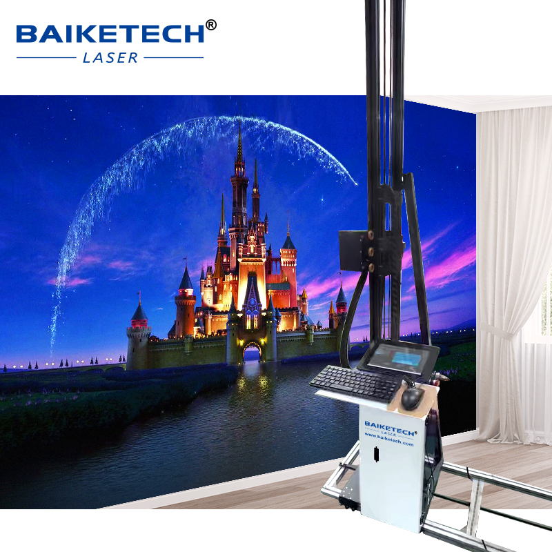 TH-UP1600XL Plus【FOB】High Precision 4M Wall Printer with Negative Pressure Ink System Unlimited Width for Hotel Malls and Cultural Wall Decoration