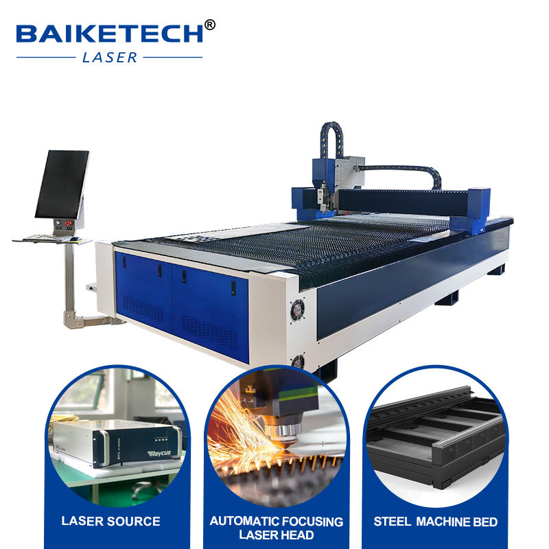TH-T3015S 1500W【FOB】Single Platform Fiber Laser Cutting Machine for Metal Plate Cutting High Precision and High Efficiency