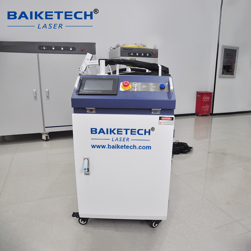 TH-HW1500E RAYCUS【FOB】Continuous Wave Laser Cleaning Machine Steel Derust Hanli Water Cooling