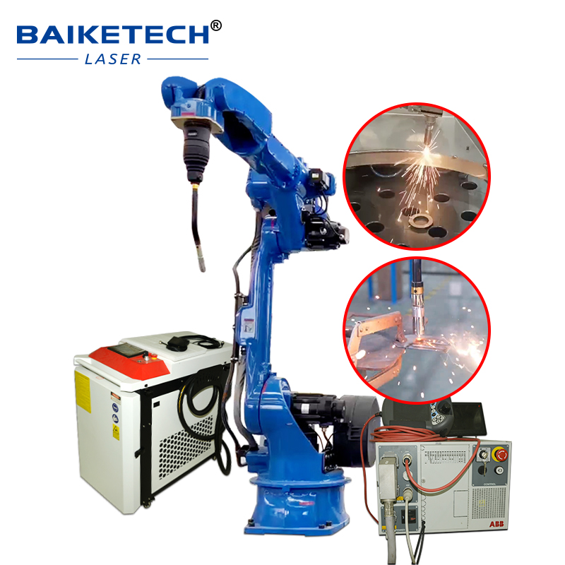 TH-RW1500F(2010)【FOB】3D 6 Axis Robotic Laser Welding Manipulator Workstation