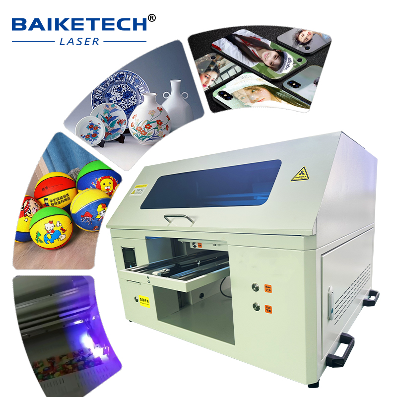 TH-3600【FOB】Fully Intelligent UV Flatbed Printer for Crystal Marker Cylinder Mirror Printing