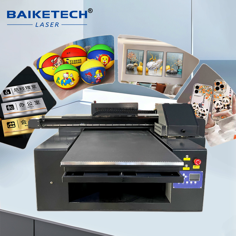 TH-5060X1【FOB】Fully Intelligent UV Flatbed Printer for Crystal Marker Cylinder Mirror Printing