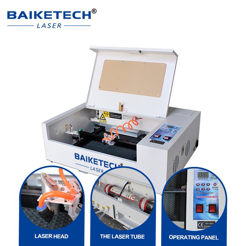 TH-K3020C 35W【FOB】 CO2 Laser Cutting Engraving Machine with Full Color Display Screen