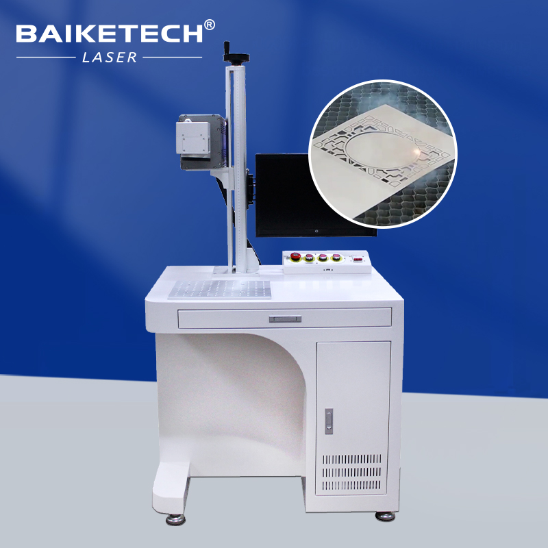 CM-30Pro【FOB】Desktop Cabinet RF CO2 Laser Marking Machine Open Type Non-Metal Laser Engraver for Wood Leather Acrylic Textile QR Code Logo Etching Equipment