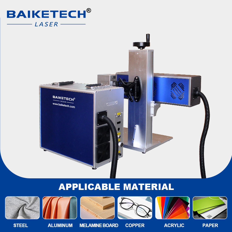 CM-30S【FOB】Split Type CO2 Laser Marking Machine Non-Metal Engraver for Wood Acrylic Plastic Fabric Glass Batch QR Code Logo Laser Etching Equipment